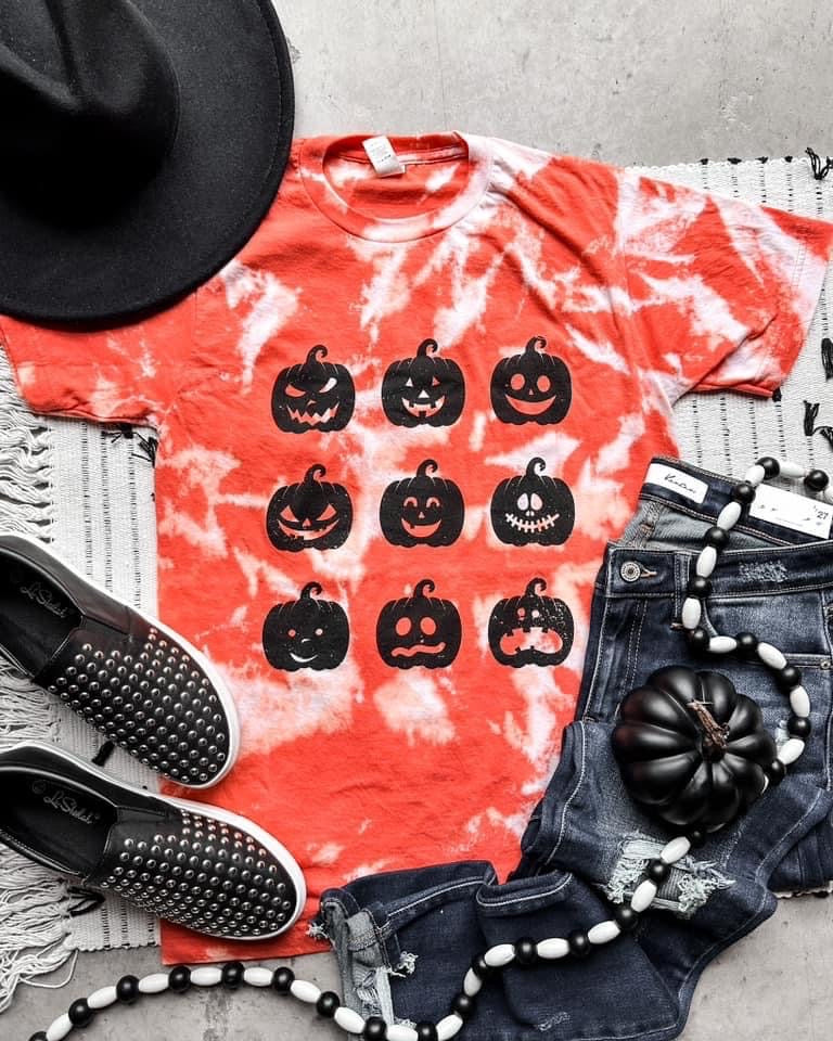 Pumpkin Tie Dye