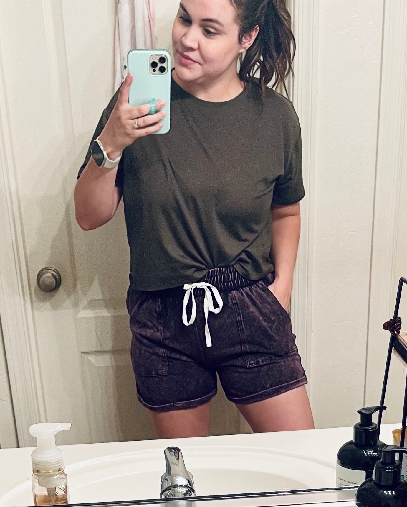 Acid comfy shorts