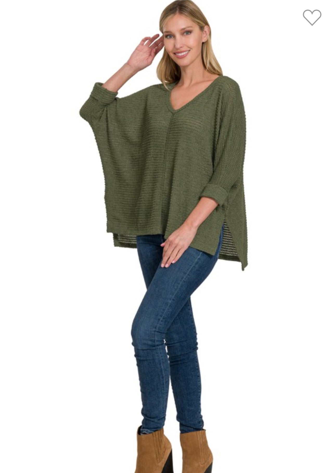 Waffle Knit Top